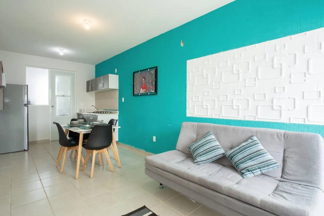 Apartmán Apartamento Gema Turquesa En Privada Con Seguridad Y Familiar Playa del Carmen 0*,  Mexiko