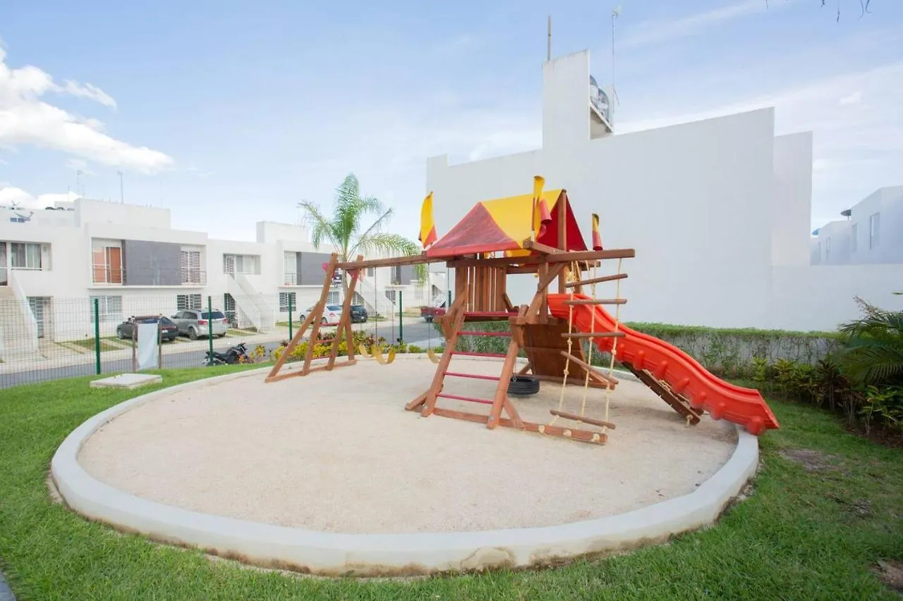 Apartmán Apartamento Gema Turquesa En Privada Con Seguridad Y Familiar Playa del Carmen Mexiko