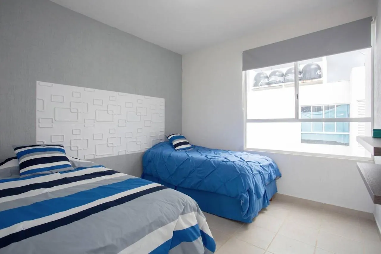 Apartmán Apartamento Gema Turquesa En Privada Con Seguridad Y Familiar Playa del Carmen