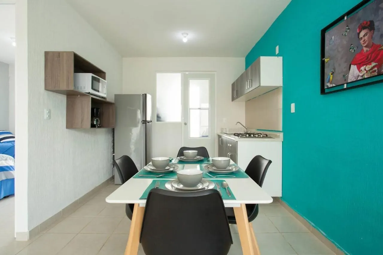 Apartamento Gema Turquesa En Privada Con Seguridad Y Familiar Apartamento Playa del Carmen México